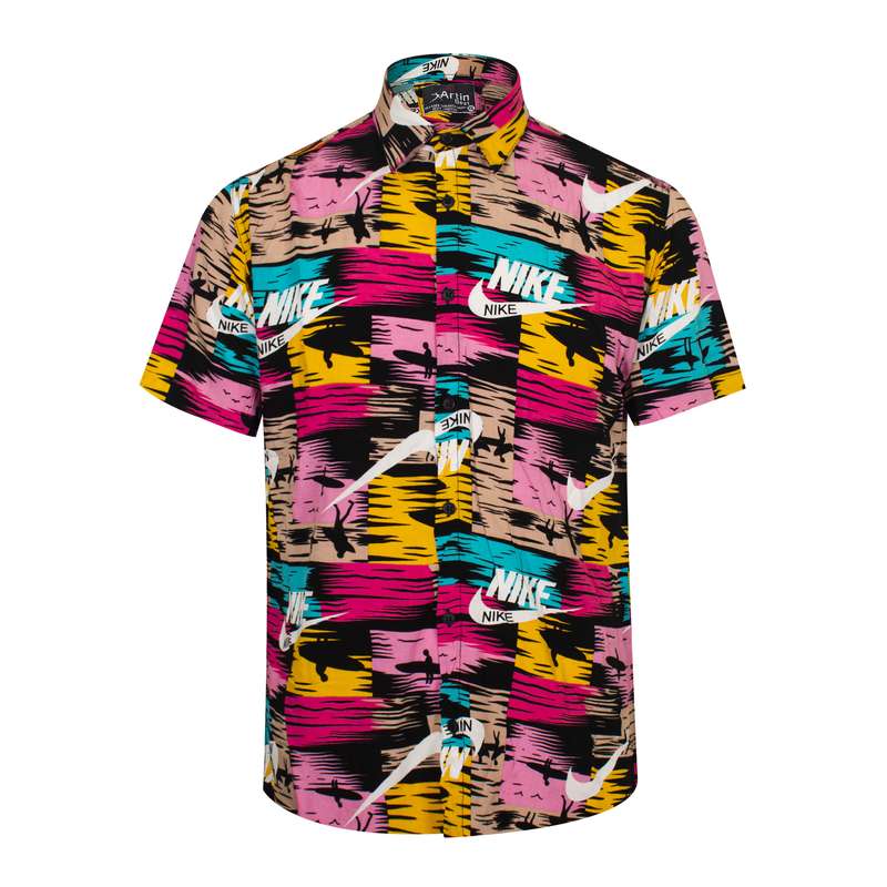 پیراهن آستین کوتاه مردانه مدل هاوایی