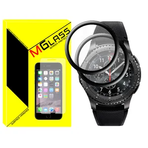 محافظ صفحه نمایش نانو ام‌گلس مدل Pmma-MG مناسب برای ساعت هوشمند سامسونگ Galaxy Gear S3 بسته دو عددی