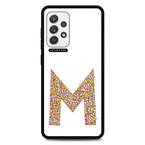 AKAM AMC-WSGA52-ALPHADOODLEBET-13 Cover For Samsung Galaxy A52