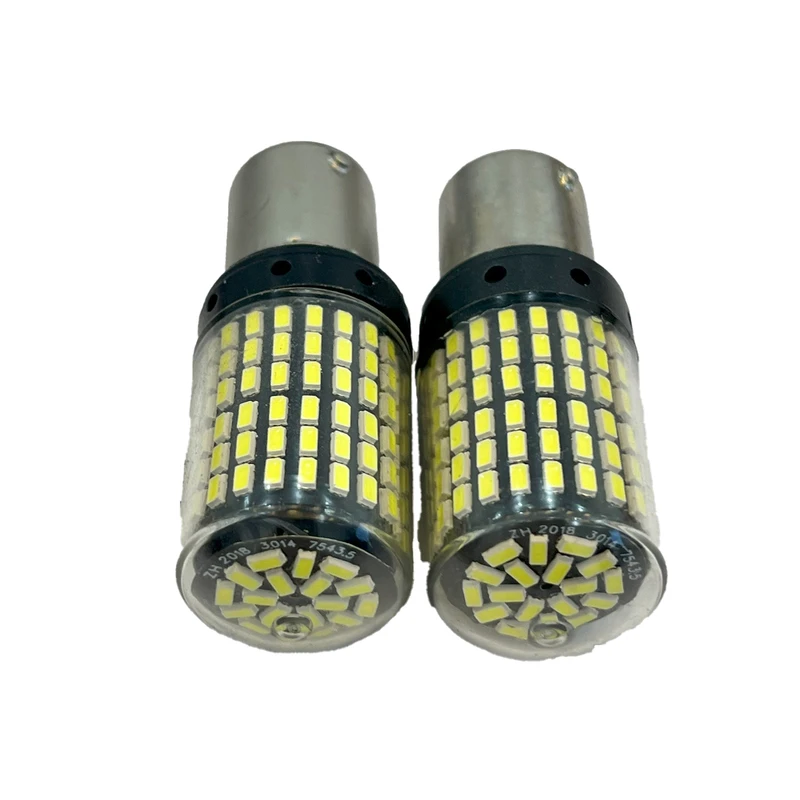 لامپ خودرو نورپخش مدل 144تایی پایه فندقی بسته دو عددی