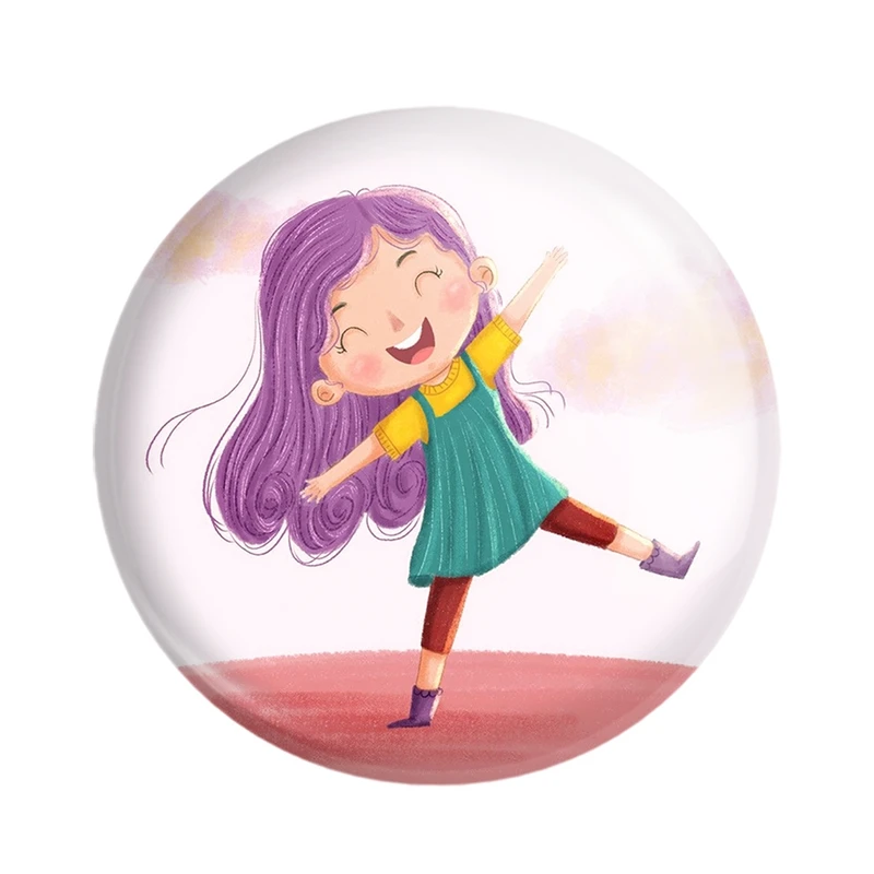 مگنت خندالو مدل دخترانه فانتزی کد 25746