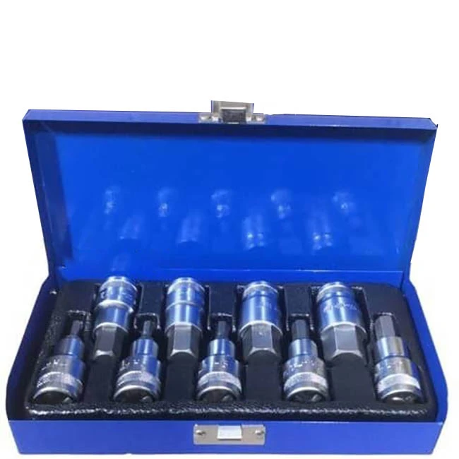 آچار بکس آلنی اسکای مدل AJ-SKY-ST-7129H-1\2drive مجموعه 9 عددی