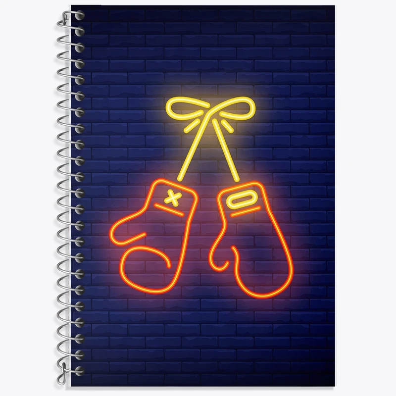 دفتر لغت 50 برگ خندالو طرح بوکس (Boxing) کد F1464