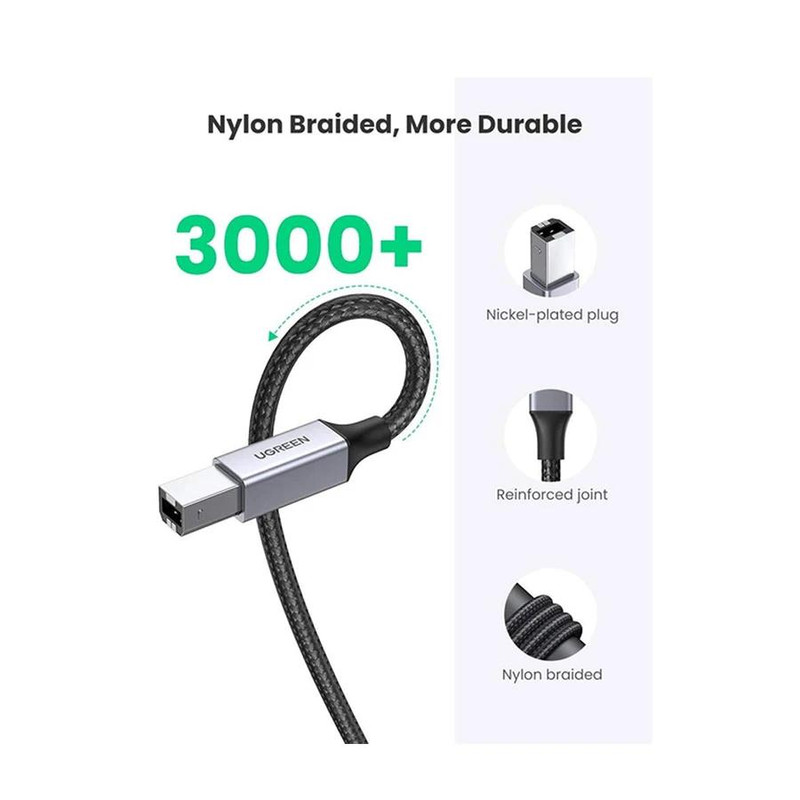 کابل پرینتر یوگرین مدل US369-80804 طول 3 متر