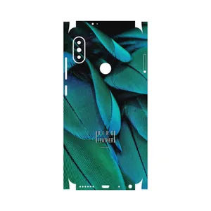MAHOOT Green Feather-FullSkin Cover Sticker for Xiaomi Redmi Note 5 Pro