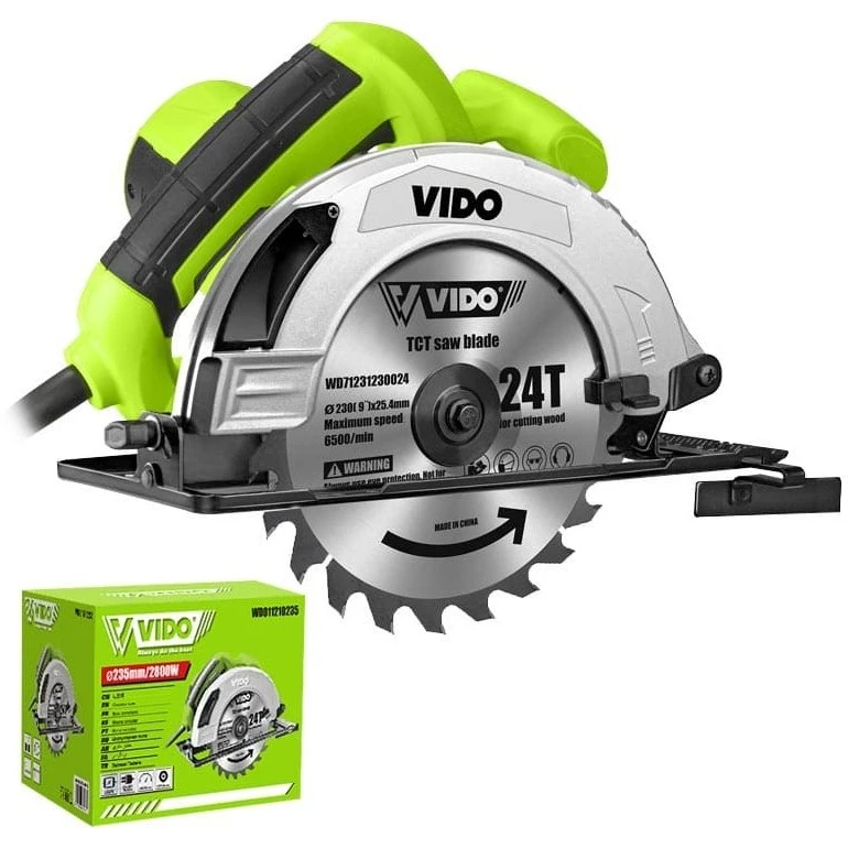 اره دیسکی ویدو مدل WD011210235 اره دیسکی ویدو مدل WD011210235