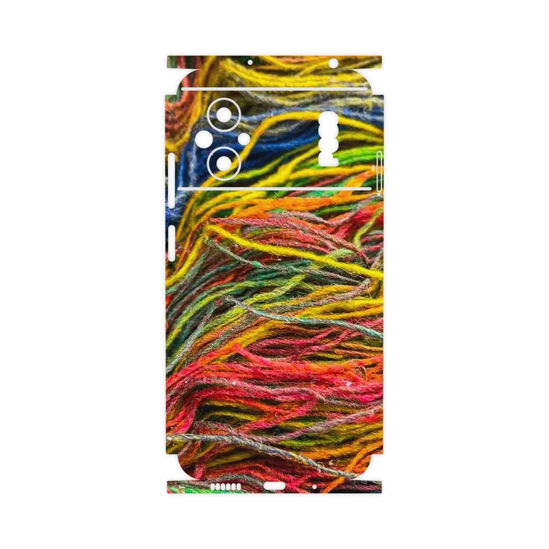 برچسب پوششی ماهوت مدل Fabric Texture 9-FullSkin مناسب برای گوشی موبایل شیائومی Poco M5