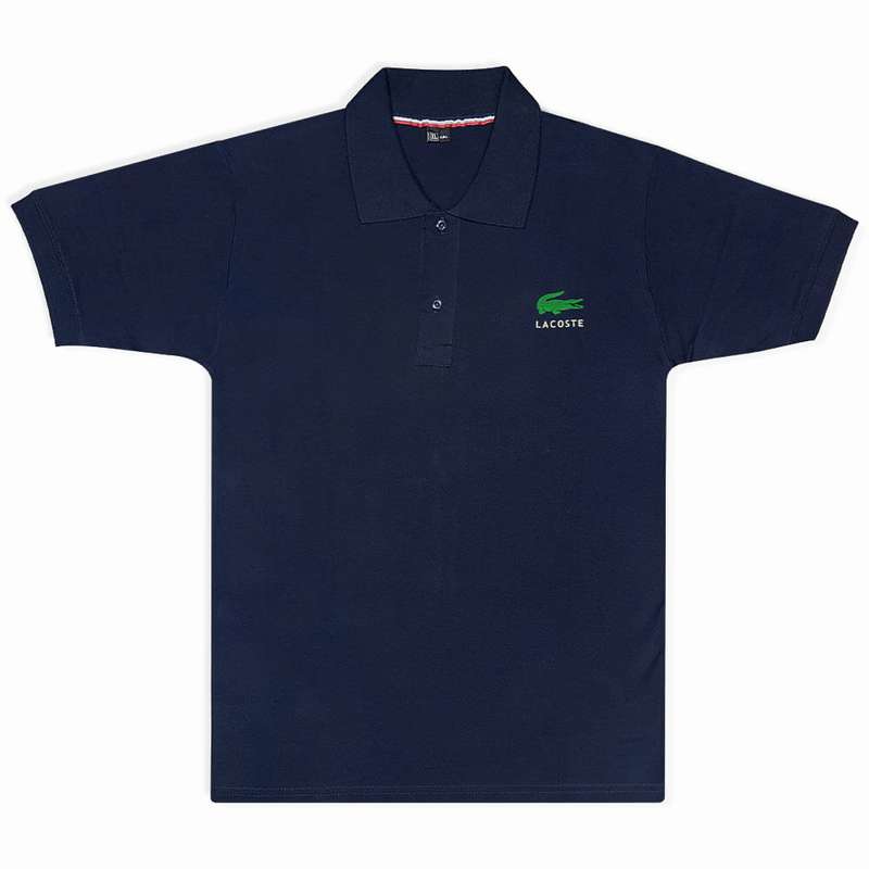 پولوشرت آستین کوتاه مردانه کد 122078-45 رنگ سرمه ای