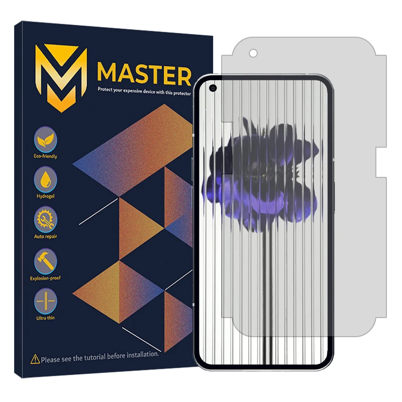 محافظ صفحه نمایش مات مستر مدل Resistant مناسب برای گوشی موبایل ناتینگ Phone 1  