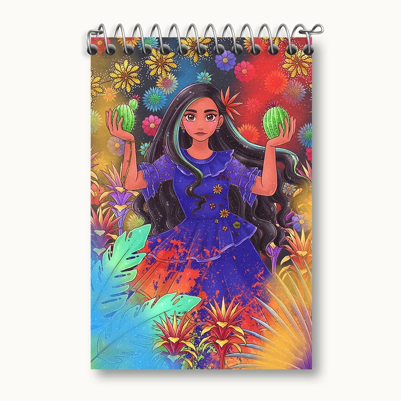 دفتر یادداشت 50 برگ خندالو مدل دخترانه کد F2071