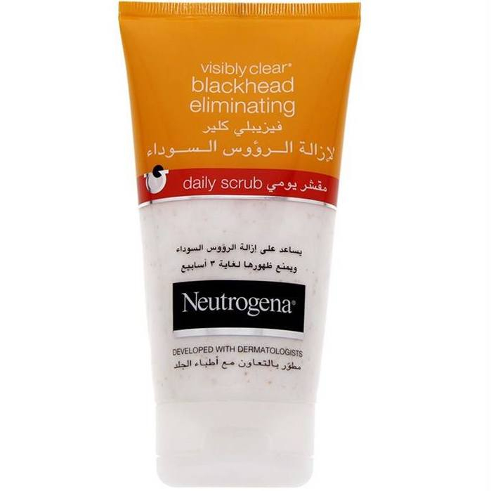 اسکراب  لایه بردار پوست نوتروژینا مدل Blackhead Eliminating حجم 150 میلی لیتر