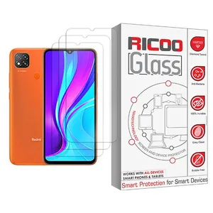 Ricoo Ricoo Glass MIX003 Screen Protector For Xiaomi Redmi 9 (India) Pack Of 3