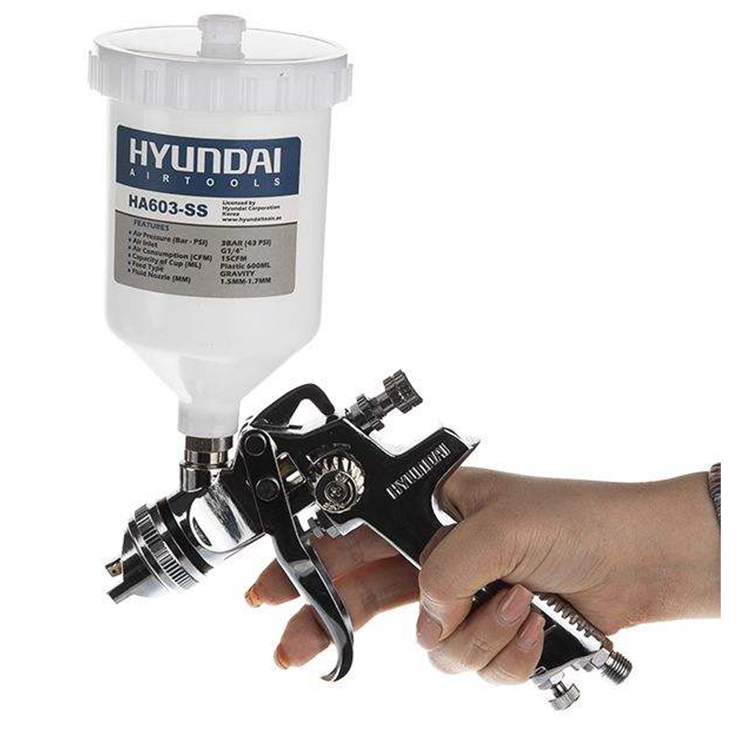 پیستوله بادی هیوندای مدل HA603-SS