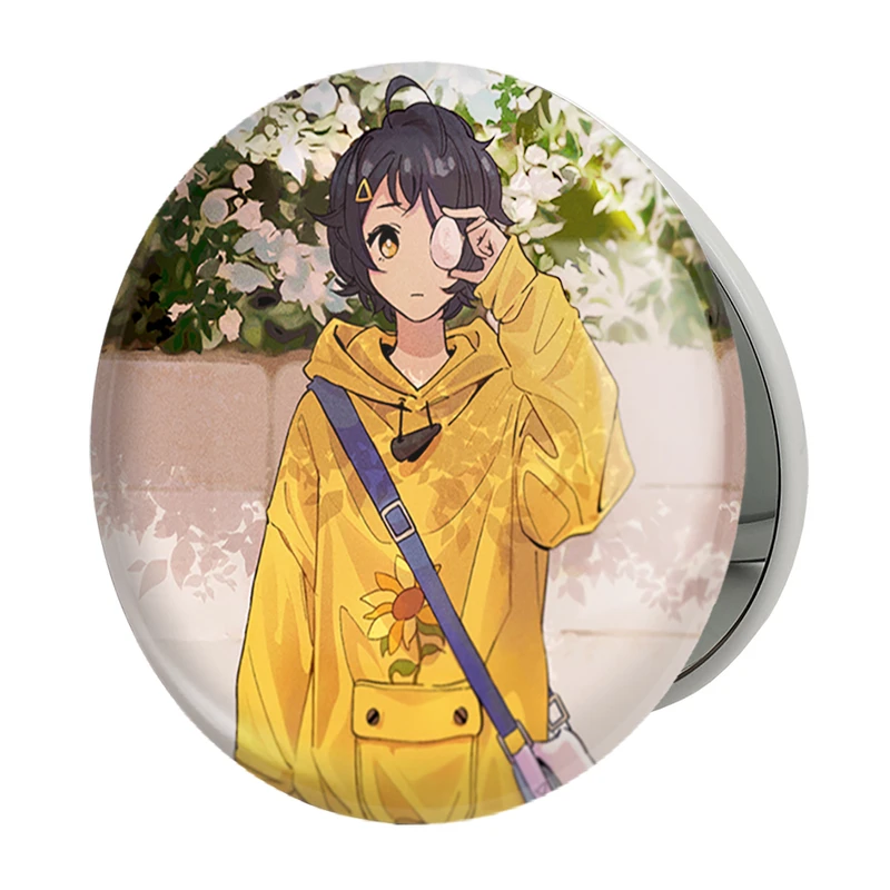 آینه جیبی خندالو طرح آی انیمه واندر اگ پرایورتی مدل تاشو کد 34054