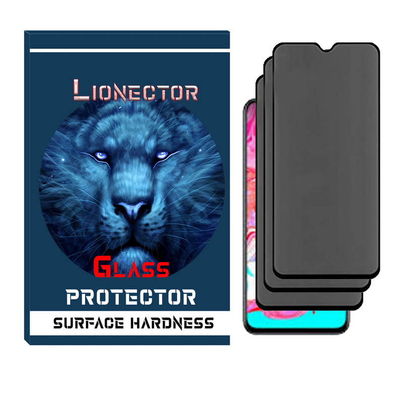 محافظ صفحه نمایش حریم شخصی لایونکتور مدل LPRV-03 مناسب برای گوشی موبایل سامسونگ GALAXY M31 بسته سه عددی