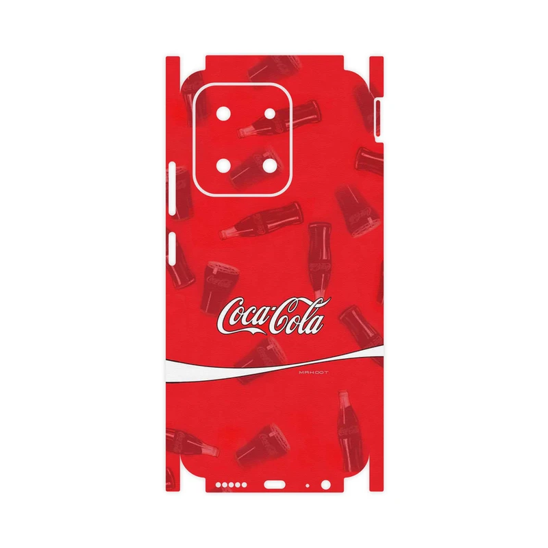 برچسب پوششی ماهوت مدل Coca_Cola_Logo-FullSkin مناسب برای گوشی موبایل شیائومی Poco C85