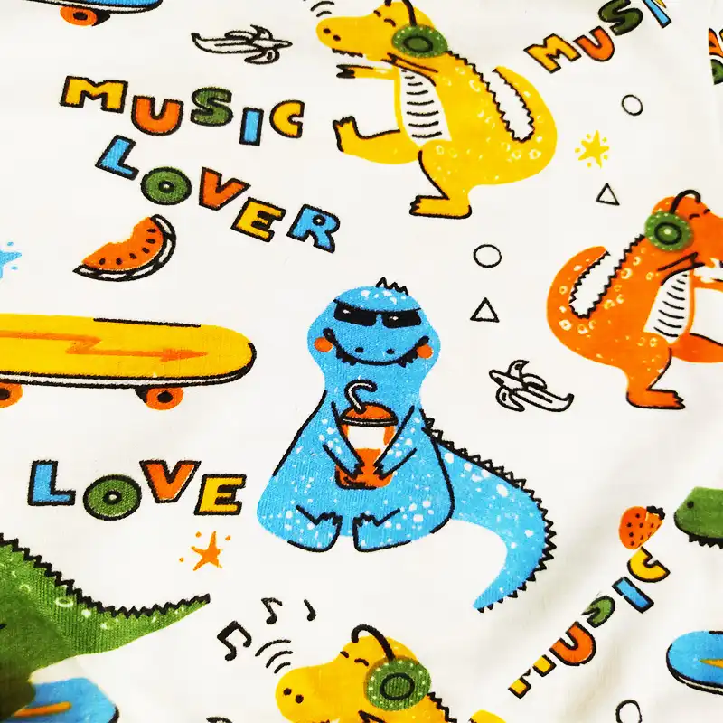 ست سویشرت و شلوار نوزادی طرح دایناسور