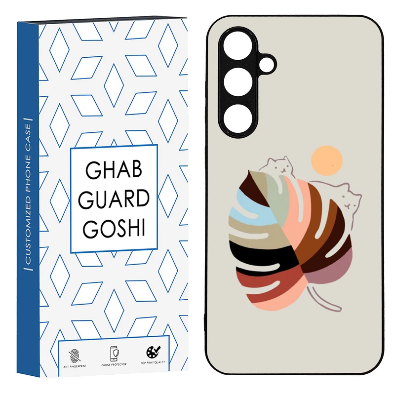 کاور قاب گارد گوشی طرح گربه کد TPU-014 مناسب برای گوشی موبایل سامسونگ Galaxy A54