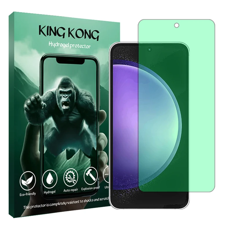 محافظ صفحه نمایش گرین لایت کینگ کونگ مدل Tough مناسب برای گوشی موبایل سامسونگ Galaxy S23 FE