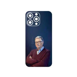 MAHOOT Bill_Gates Cover Sticker for Apple iPhone 14 Pro Max