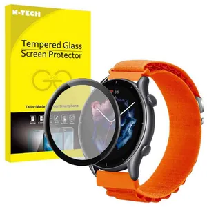 بند انتک مدل LOOP ALPINE مناسب برای ساعت هوشمند آمازفیت GTR 3 / GTR 3 Pro به همراه محافظ صفحه نمایش