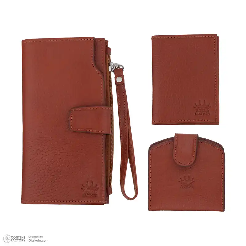 ست هدیه زنانه رویال چرم مدل SW11