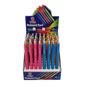 مداد نوکی 0.7 میلی متری تیزو مدل 3 وجهی مجموعه 48 عددی