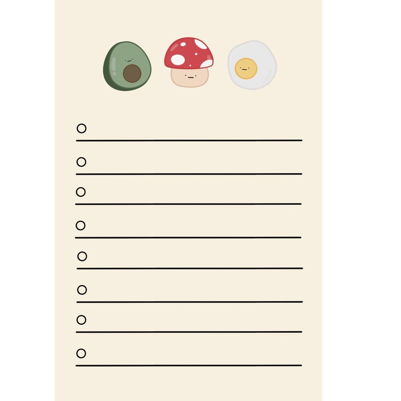 کاغذ یادداشت A5 مدل planner to do list کد 932 بسته 15 عددی