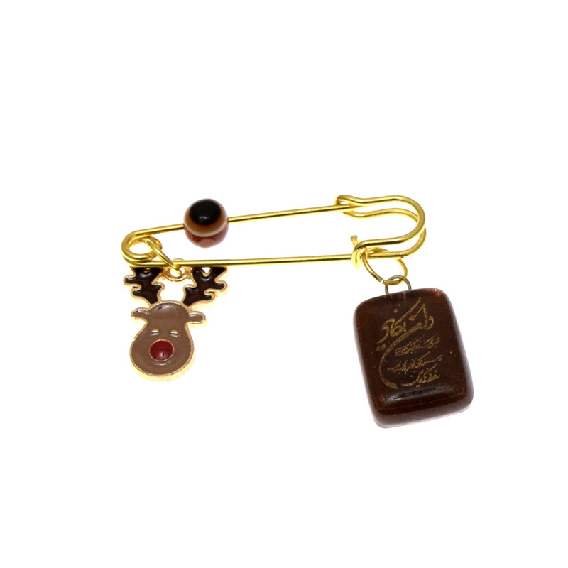 سنجاق سینه دخترانه مدل گوزن کد P8 سنجاق سینه دخترانه مدل گوزن کد P8