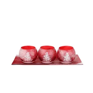 شمعدان مدل 10ab2389-1 مجموعه 3 عددی