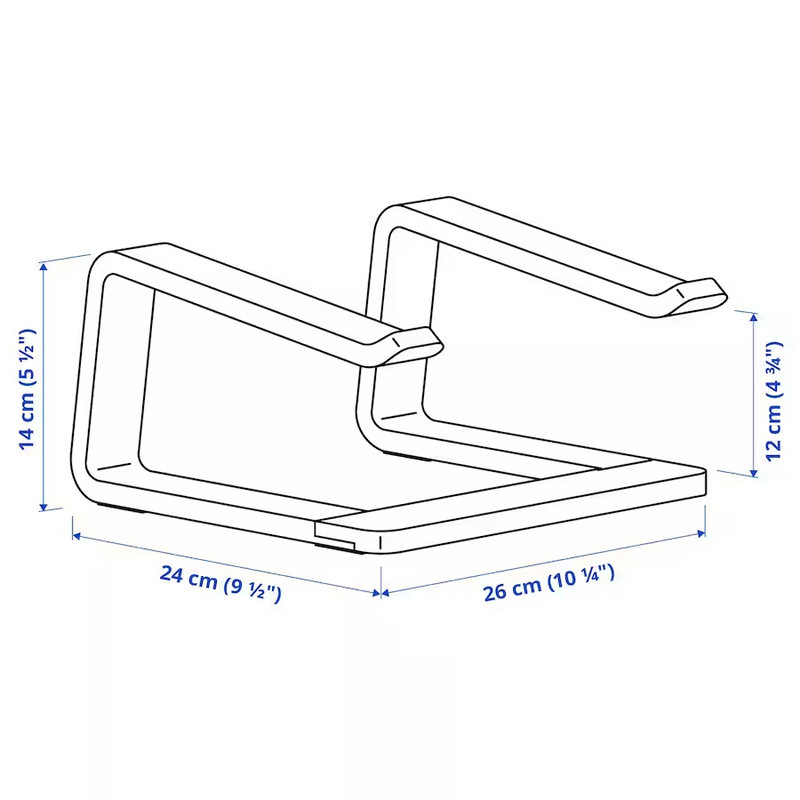 پایه نگهدارنده لپ تاپ ایکیا مدل STENERIK-NEW