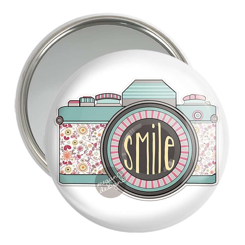 آینه جیبی خندالو مدل دوربین  کد 1718