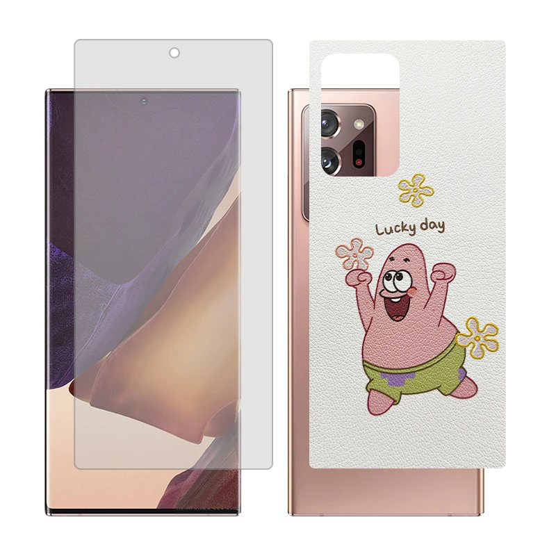 حافظ صفحه نمایش مات گلس مدل Together مناسب برای گوشی موبایل سامسونگ Galaxy Note20 Ultra 5G به همراه برچسب پوششی پشت گوشی 