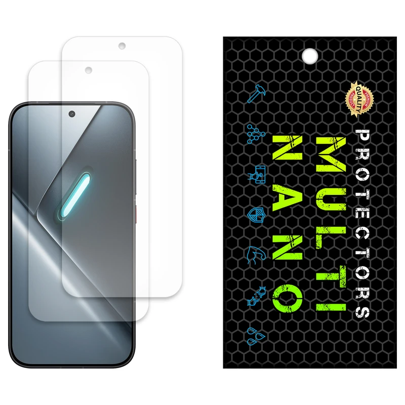 محافظ صفحه نمایش مات مولتی نانو مدل X-S2M مناسب برای گوشی موبایل شیائومی Redmi Turbo 5 بسته دو عددی