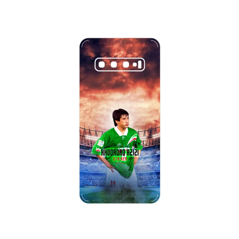 برچسب پوششی ماهوت مدل Khodadad Azizi مناسب برای گوشی موبایل سامسونگ Galaxy S10