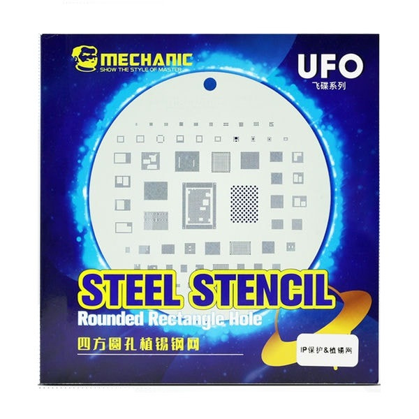ست شابلون آیفون مدل MECHANIC UFO