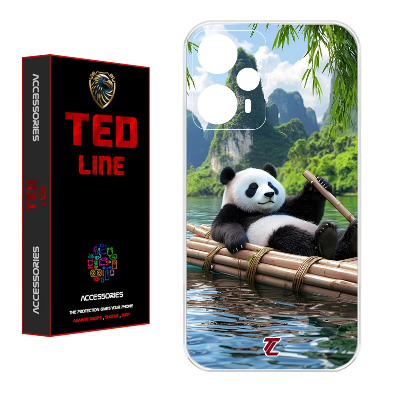 کاور تدلاین طرح پاندا کد 1162 مناسب برای گوشی موبایل شیائومی Poco F5