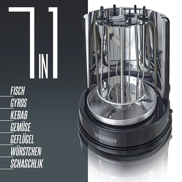 عکس شماره 6 : گریل هنریچ مدل hdg 8687