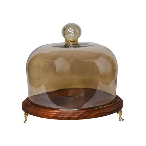 ظرف سرو کیک طرح چوبی کد 501