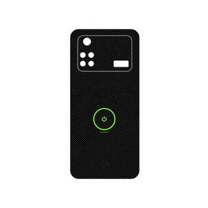 MAHOOT Minimal Power Button Cover Sticker for Xiaomi Poco M4 Pro 4G