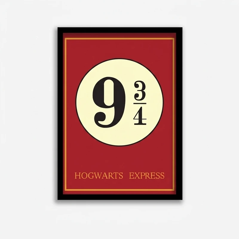 تابلو مدل هری پاتر Harry Potter کد LA-G10573-2
