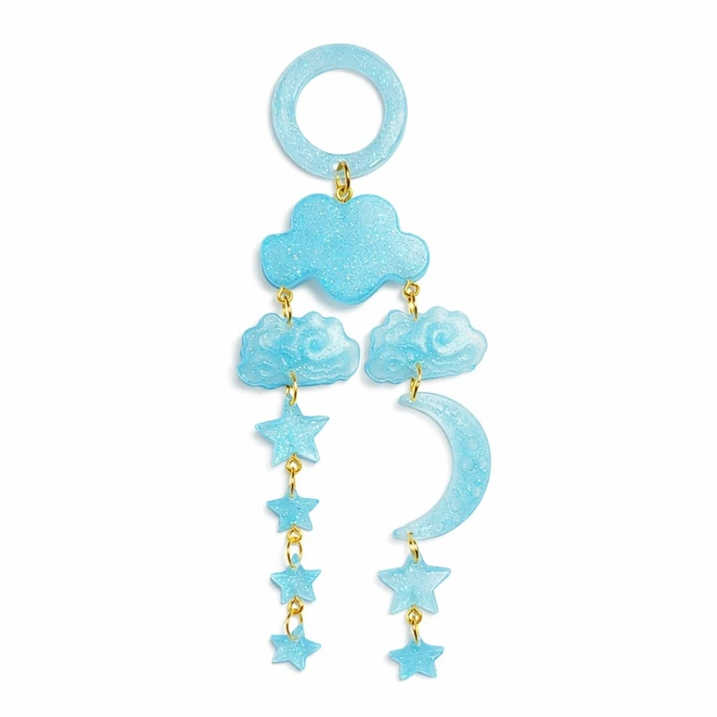 آویز تزیینی مدل ماه و ستاره