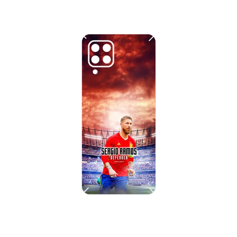برچسب پوششی ماهوت مدل Sergio Ramos مناسب برای گوشی موبایل سامسونگ Galaxy M32