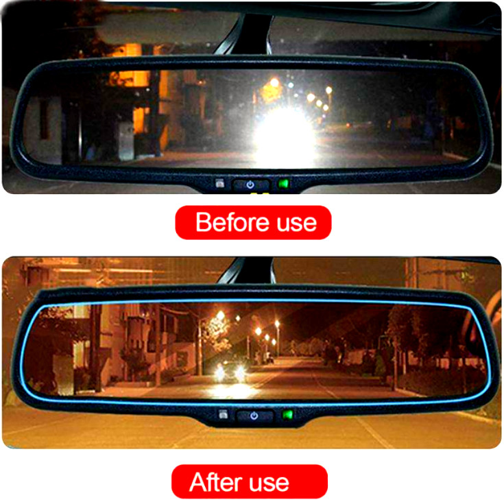 برچسب ضد نور آینه وسط خودرو مدل 57