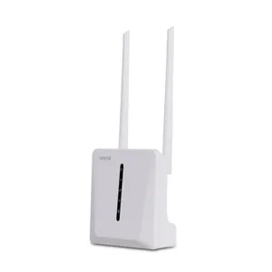 مودم روتر خانگی 4.5G نتربیت مدل NW-661D، پشتیبانی از 32 کاربر، سرعت 1200 مگابیت بر ثانیه، دو آنتن 5dBi خارجی، پورت‌های گیگابیتی LAN و WAN، رمزگذاری WPA/WPA2-PSK و فایروال داخلی NAT/SPI