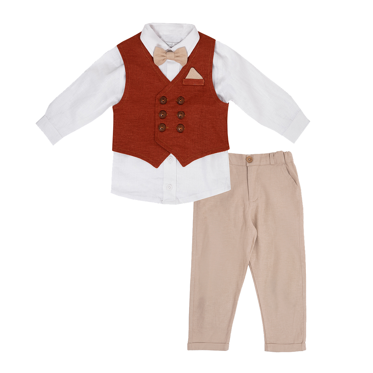 ست 4 تکه لباس نوزادی فیورلا مدل 21202