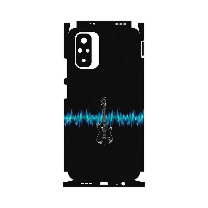 برچسب پوششی ماهوت مدل Electric Guitar-FullSkin مناسب برای گوشی موبایل شیائومی Redmi Note 10