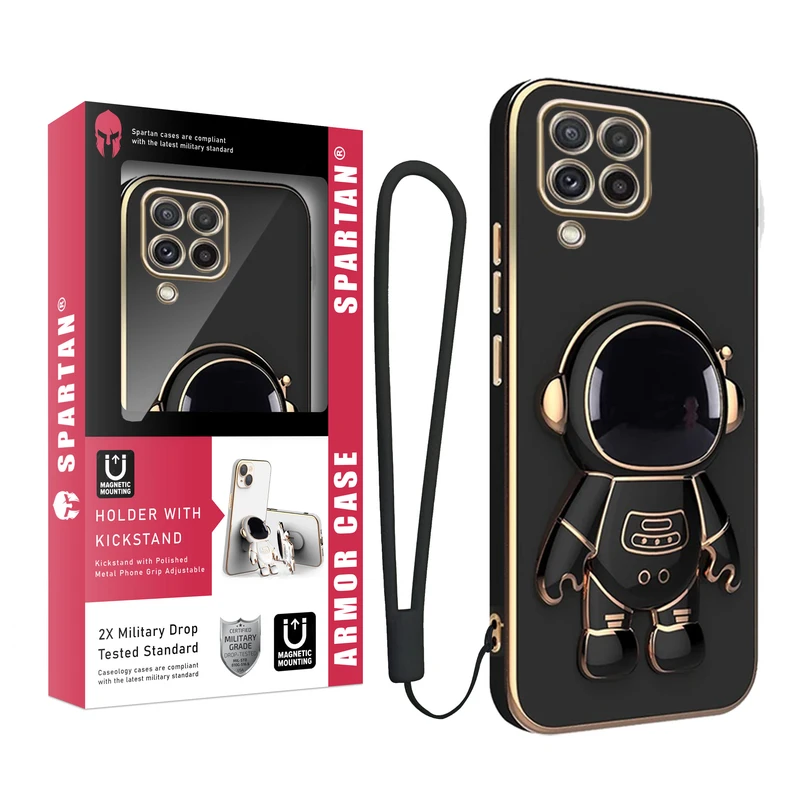 کاور اسپارتان مدل  Astronaut Strap مناسب برای گوشی موبایل سامسونگ Galaxy M53 به همراه بند