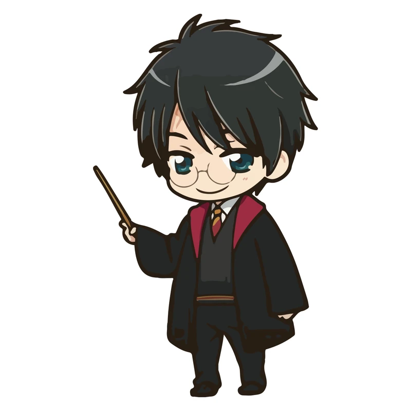 برچسب لپ تاپ پویا مارکت طرح هری پاتر کد 1350