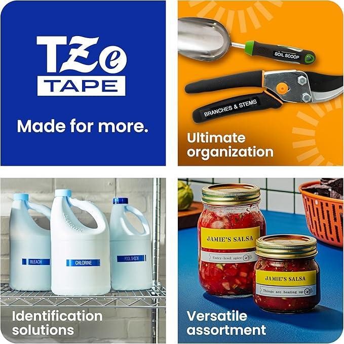 برچسب پرینتر لیبل زن برادر مدل TZe-131